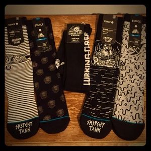 🔥💀NEW Stance x Sketchy Tank RARE 5Pk Bundle💀🔥